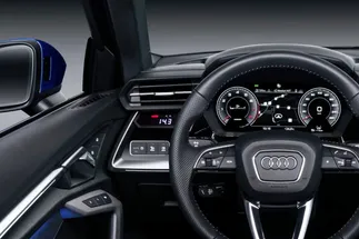 P3 Gauge For 8Y Audi A3/S3/RS3 - Red / White (LHD)